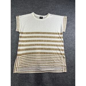 Babeau Short Sleeve Casual Blouse - Women's XL